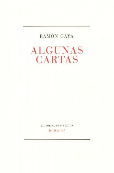 Algunas cartas