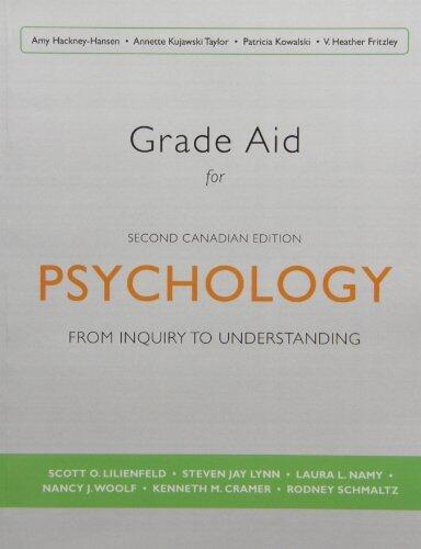 Study Guide for Psychology: From Inquiry to Understanding
