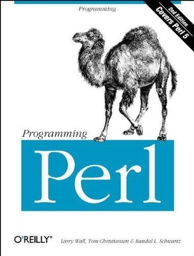 Programming Perl 2nd edition by Christiansen, Tom, Schwartz, Randal L., Wall, Larry (1996) Paperback