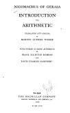 Introduction to Arithmetic