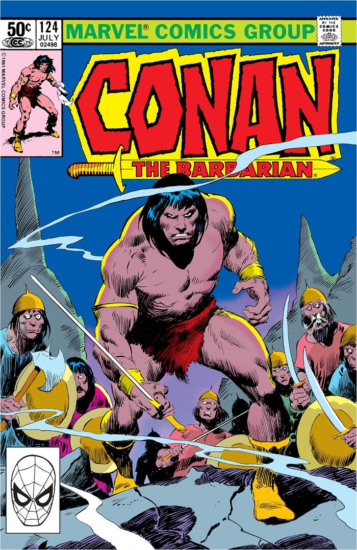 Conan The Barbarian (1970-1993) #124