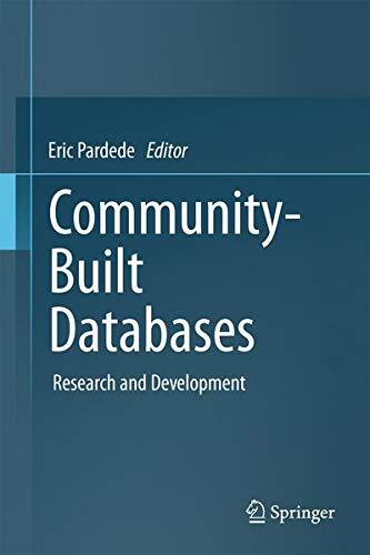 Communitybuilt Databases