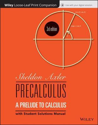Precalculus: A Prelude to Calculus