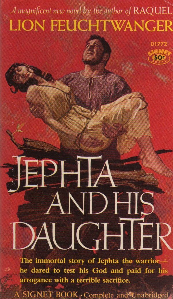 Jephta and his Daughter Signet D1772