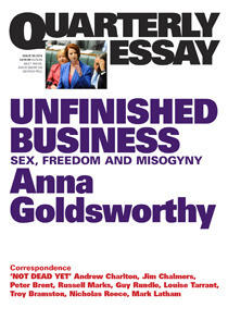 Unfinished Business: Sex, Freedom and Misogyny