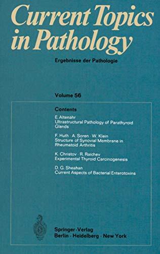 Current Topics in Pathology, Volume 56