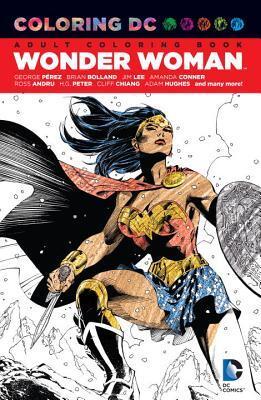 Wonder Woman Adult Coloring Book
