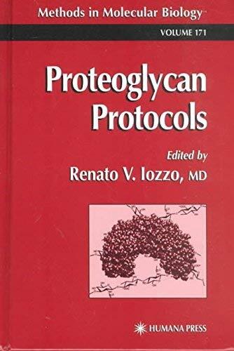 [(Proteoglycan Protocols)] [Edited by Renato V. Iozzo] published on