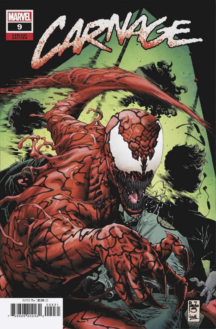 Carnage #9 Cover by Paulo Siqueira