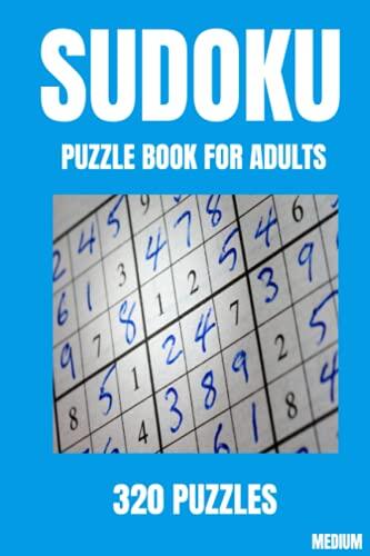 Sudoku Puzzle Book for Adults - 320 Medium Sudoku Puzzles With Solutions