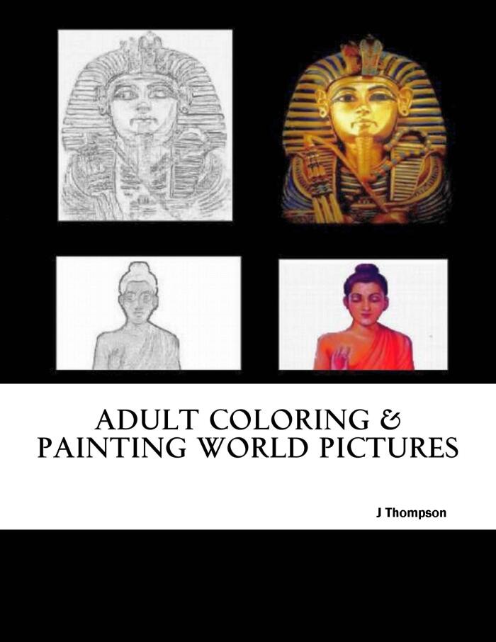 Adult Coloring & Painting World Pictures