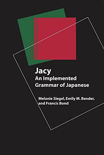 Jacy: An Implemented Grammar of Japanese