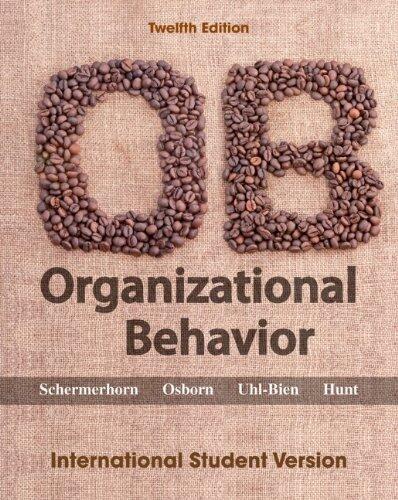Organizational Behavior
