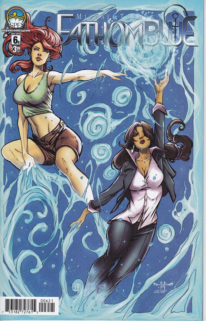 Michael Turner's Fathom Blue Vol. 1 No. 6 Cover B