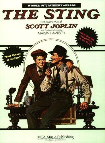 The Sting Piano Solo: Late Intermediate Piano Sheet Music for Students and Teacher (Classic Movie Piano Songbook) Arranged by Marvin Hamlisch