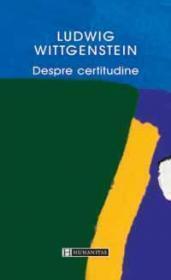 Despre certitudine