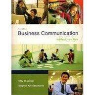 Business Communication: