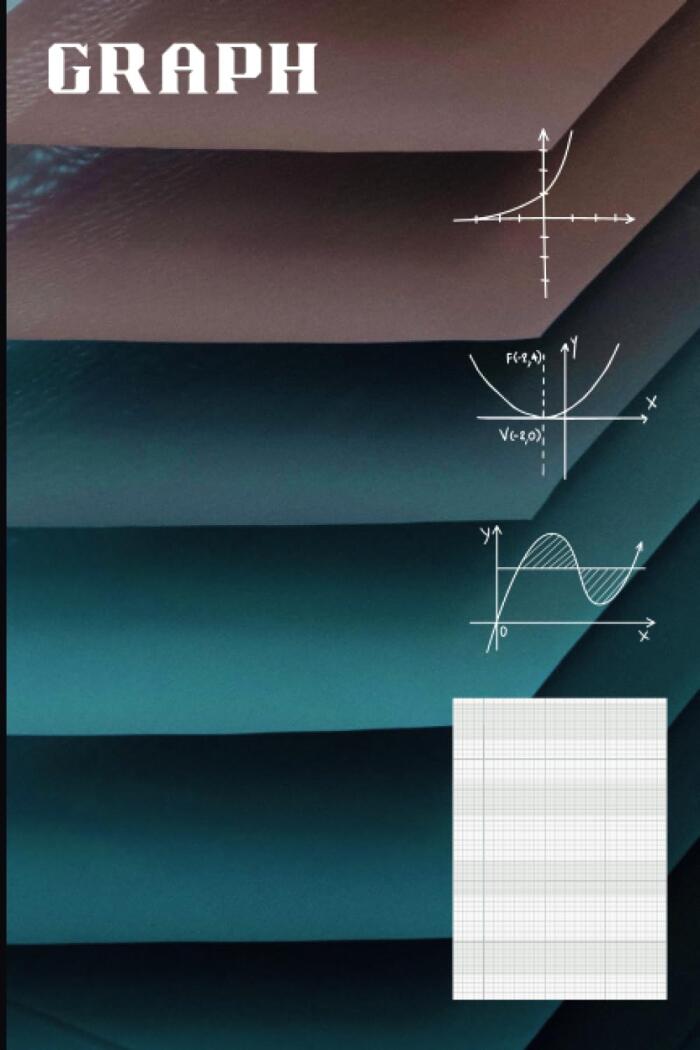 Graphing Quad Ruled Composition Notebook: Chart Paper with Bottom Space for Notes, Grid Format, Book, All Ages, Mathematics, Statistics, Algebra, Calculus, Trigonometry, Geometry |110 Pages | Multicolor