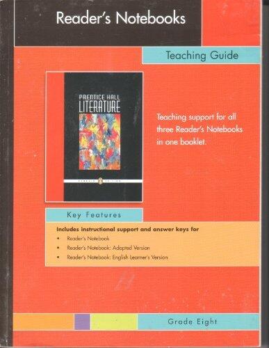Prentice Hall Literature, Reader's Notebooks Teaching Guide