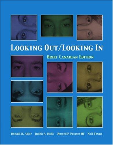 Looking Out/Looking In: Brief Canadian Edition