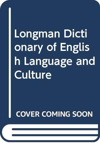 Longman Dictionary of English Language and Culture