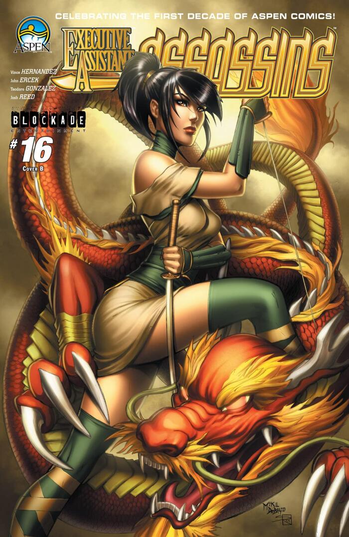 Executive Assistant Assassins Vol. 1 No. 16 Cover B