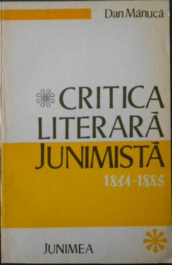 Critica literară junimistă: 1864–1885