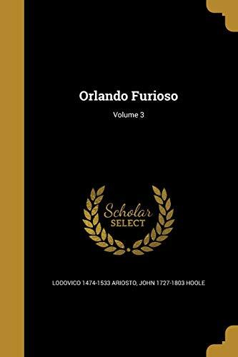 Orlando Furioso; Volume 3
