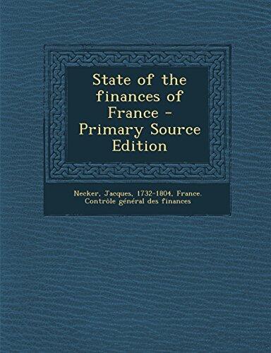 State of the finances of France