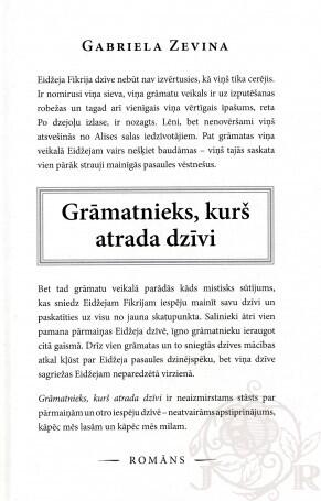 Grāmatnieks, kurš atrada dzīvi