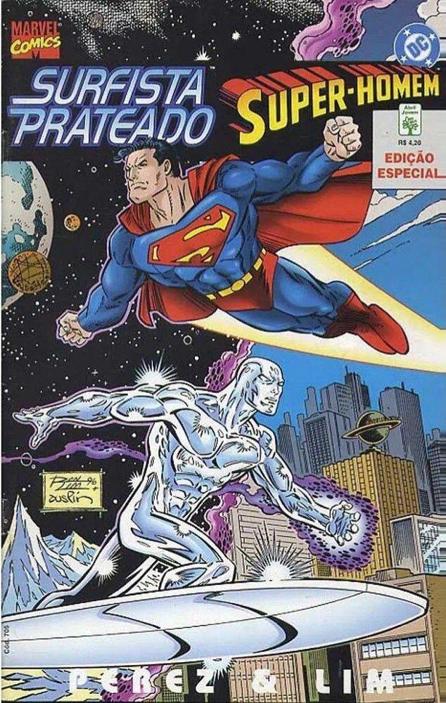 Surfista Prateado/Super-Homem #1