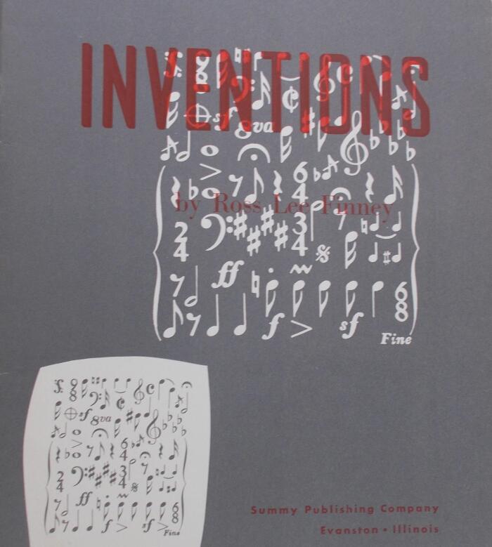 Inventions by Ross Lee Finney for Piano Solo