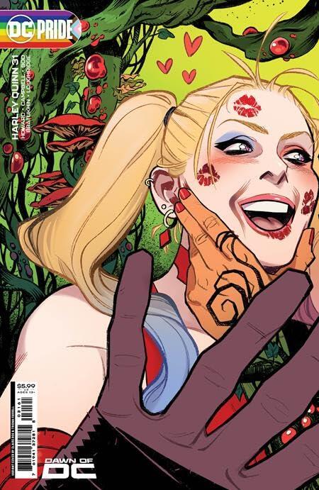 Harley Quinn #31 CVR C Claire Roe DC Pride Connecting Harley Quinn Card Stock Var