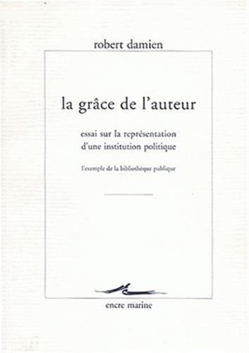 La Grace de l'Auteur (Encre Marine)
