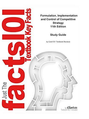 Formulation, Implementation and Control of Competitive Strategy