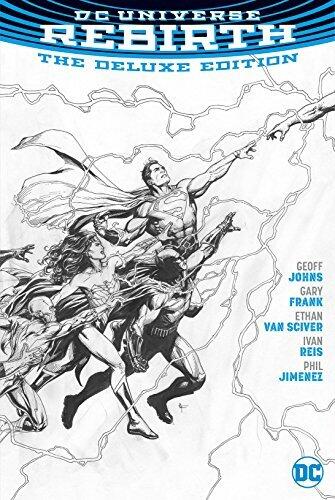 LCSD 2016 DC UNIVERSE REBIRTH DELUXE EDITION HC DC COMICS