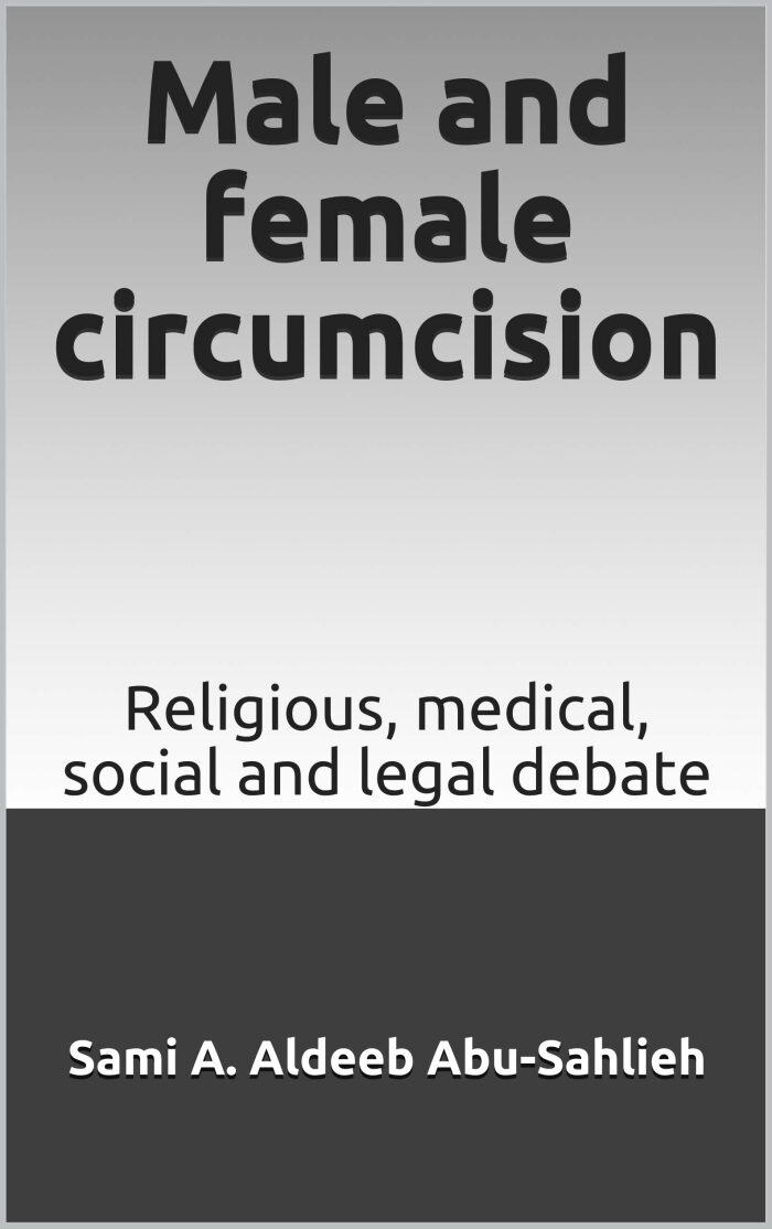 Male and female circumcision: Religious, medical, social and legal debate