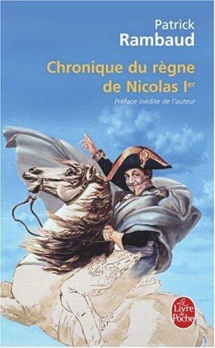 Chronique Du Règne De Nicolas 1er