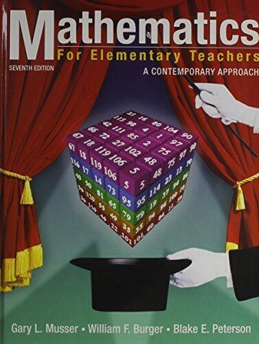 Math for Elementary Teachers 7th Edition with eGrade Plus 1Term and Student Access Card for WebCT Set
