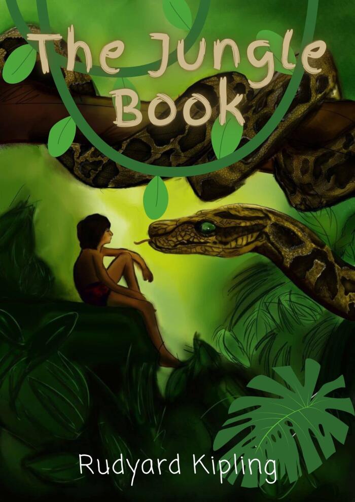 The Jungle Book (2023 UPDATE-ILLUSTRATED): A story of a boy who was raised among the animals in the Indian jungle
