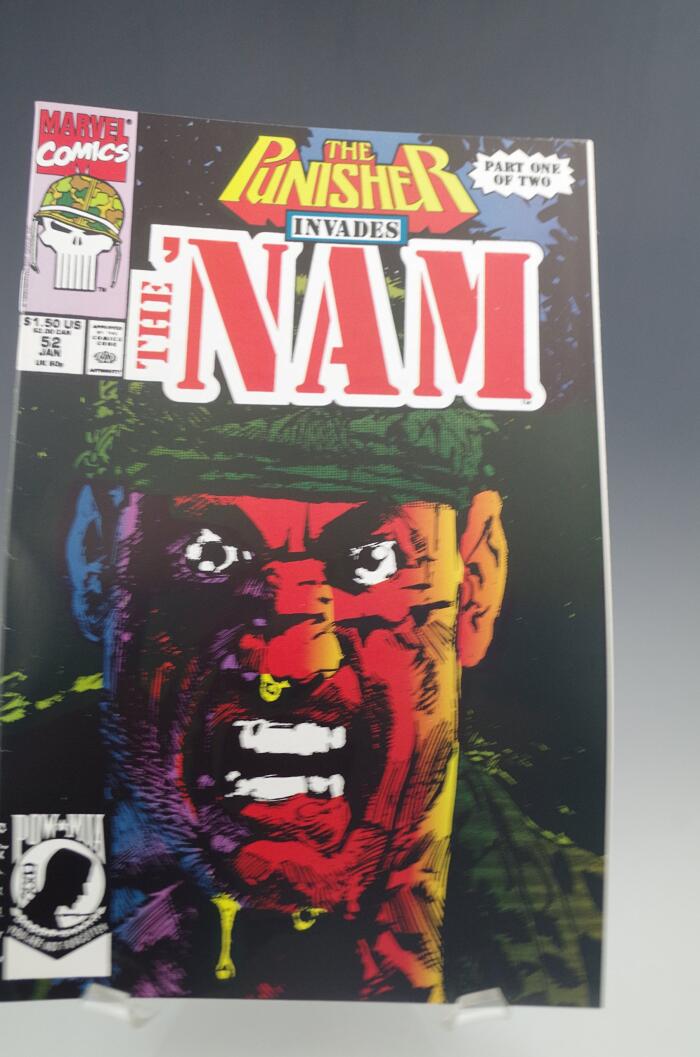 THE PUNISHER INVADES THE NAM #52 MARVEL COMIC BOOK 1986