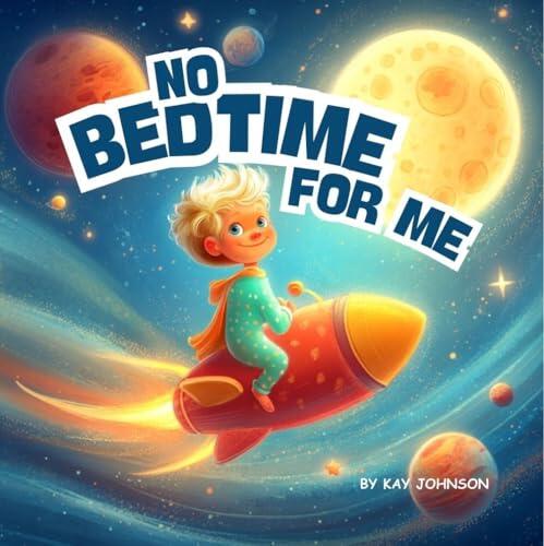 No Bedtime for Me: The Boy Who Didn't Want to Sleep, A Faith-Based Story of Bedtime, Blessings, and Love, 28 pages, Picture book for Toddlers, Ages 3 to 6 years, 8.5 X 8.5