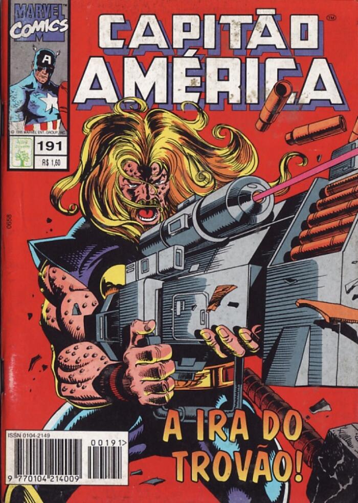 Capitão América n° 191 - A Ira do Trovão!
