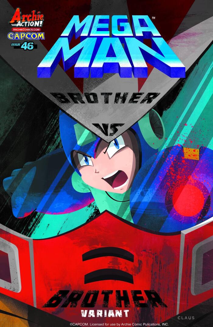 Mega Man #46 Brother Vs Brother Variant