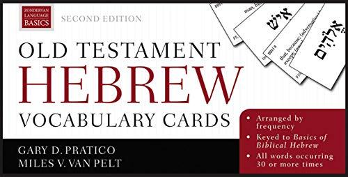 Old Testament Hebrew Vocabulary Cards (Second Edition)