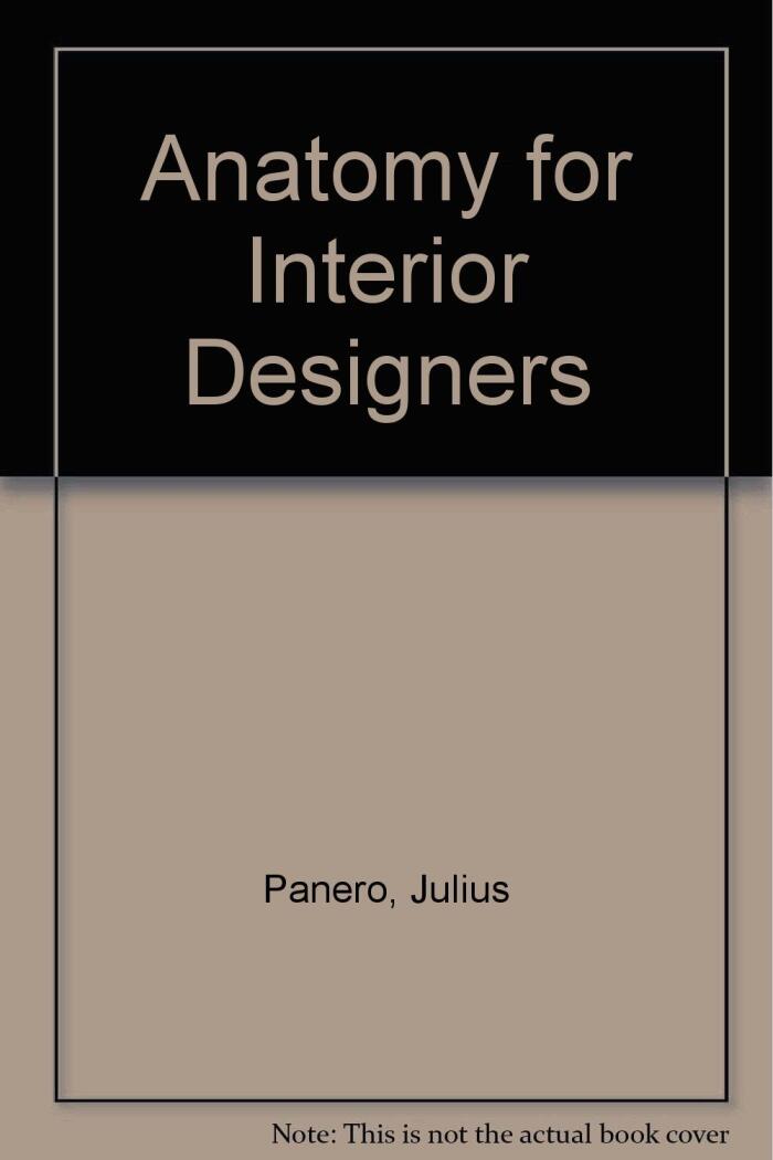 Anatomy for Interior Designers
