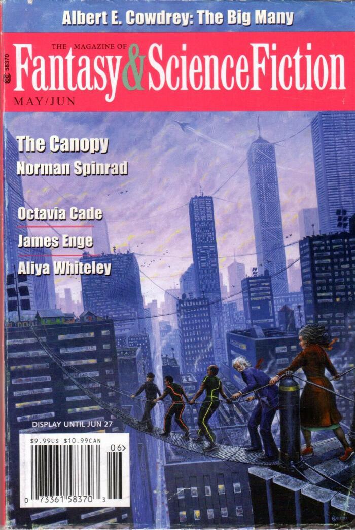 The Magazine of Fantasy & Science Fiction, Vol. 142, Nos. 5&6, May/June 2022