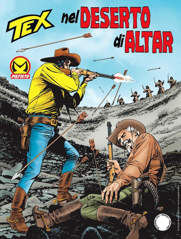 Tex n. 743: Nel deserto di Altar