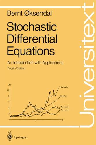 Stochastic Differential Equations: An Introduction with Applications