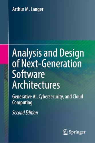 Analysis and Design of Next-Generation Software Architectures: Generative AI, Cybersecurity, and Cloud Computing